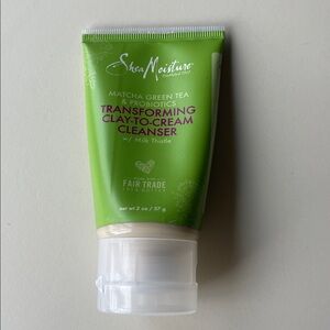 Shea Moisture Matcha Green Tea & Probiotics Transforming Clay to Cream Cleanser